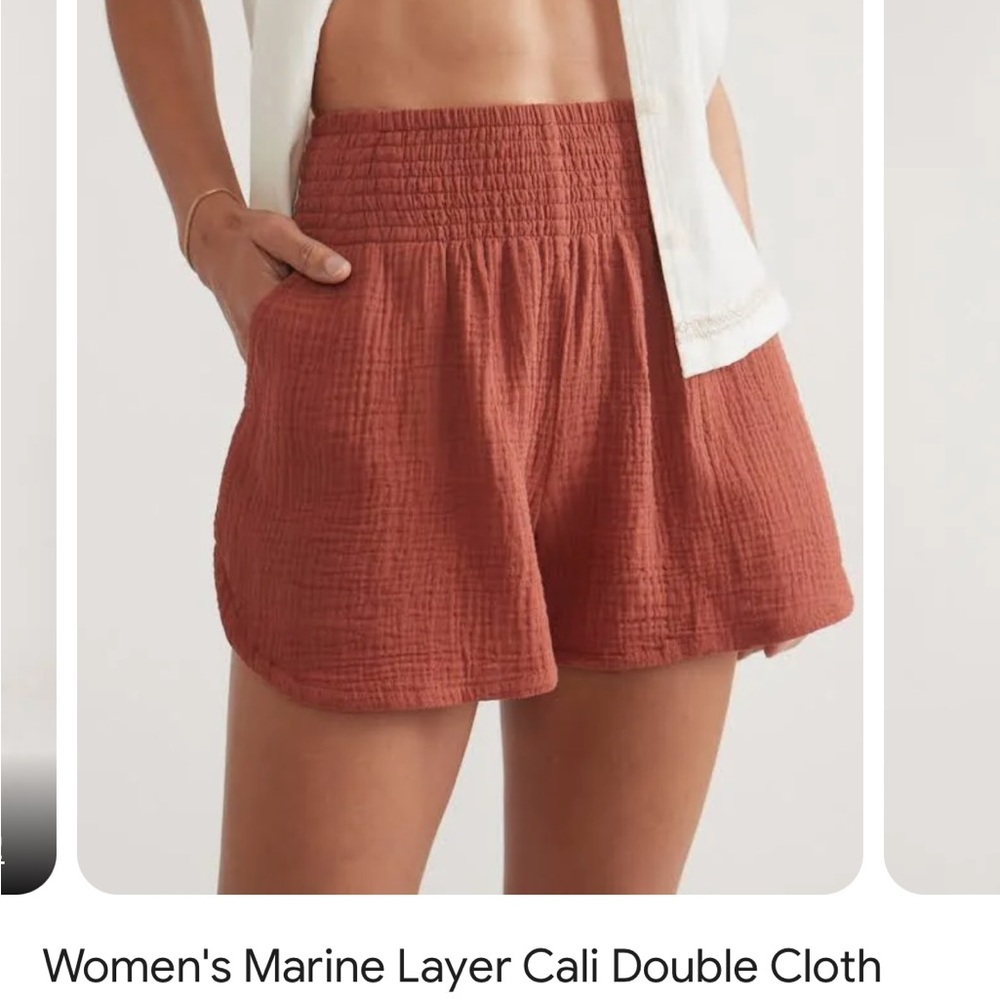 Marine Layer Cali Double Cloth Shorts